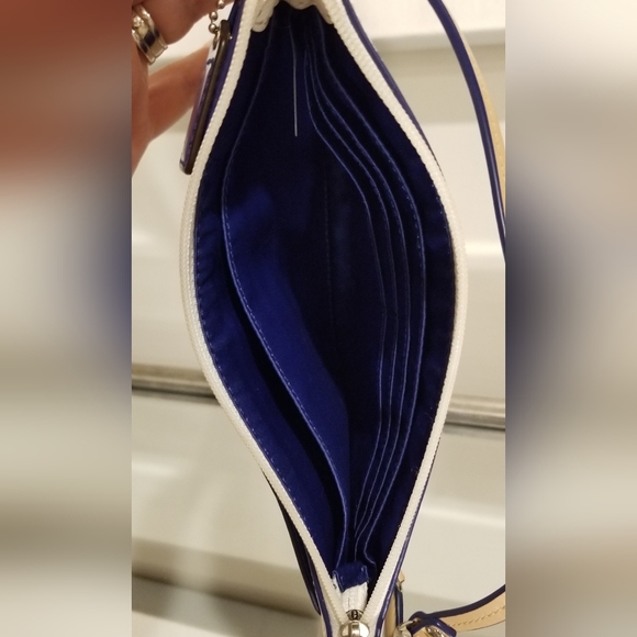 COACH Blue Ombre Go Go Wristlet - Picture 6 of 7